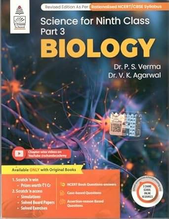     			Science For Ninth Class Part 3 Biology Paperback – 28 November 2024