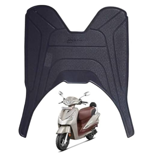 Scooty Foot Mat (Black) Compatible for Hero Destini Scooty Foot Mat (Black) Compatible for Hero Destini