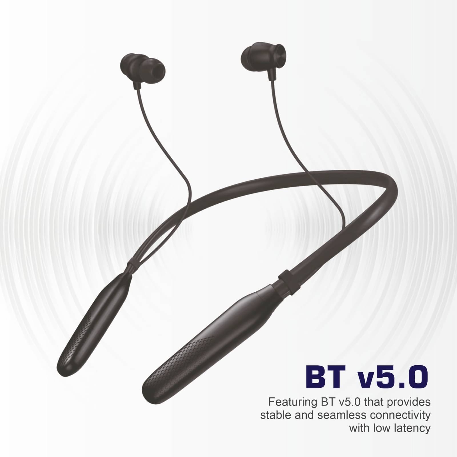     			UDDO UD BT WAVE In-the-ear Bluetooth Headset with Upto 30h Talktime Deep Bass - Multicolor