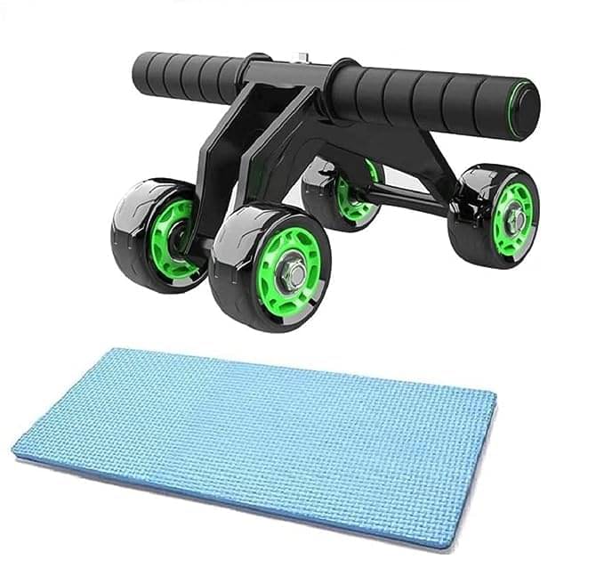     			4-Wheel Ab Roller for Core Strength – Ultra-Stable, Dual-Handle Design for Maximum Control and Performance