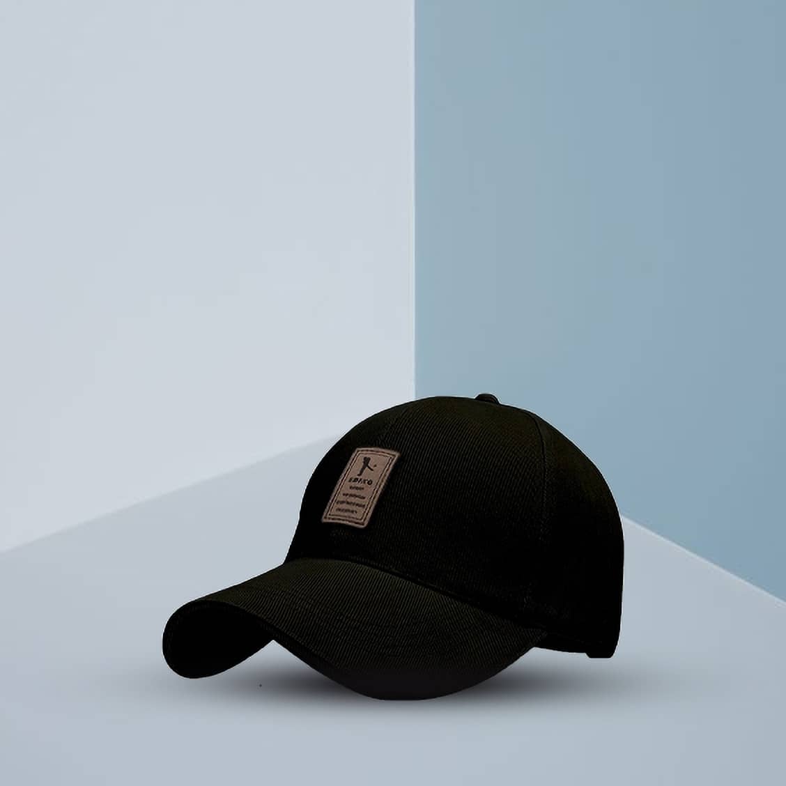 Alamos Pack of 1 cotton Men's Cap ( Black )