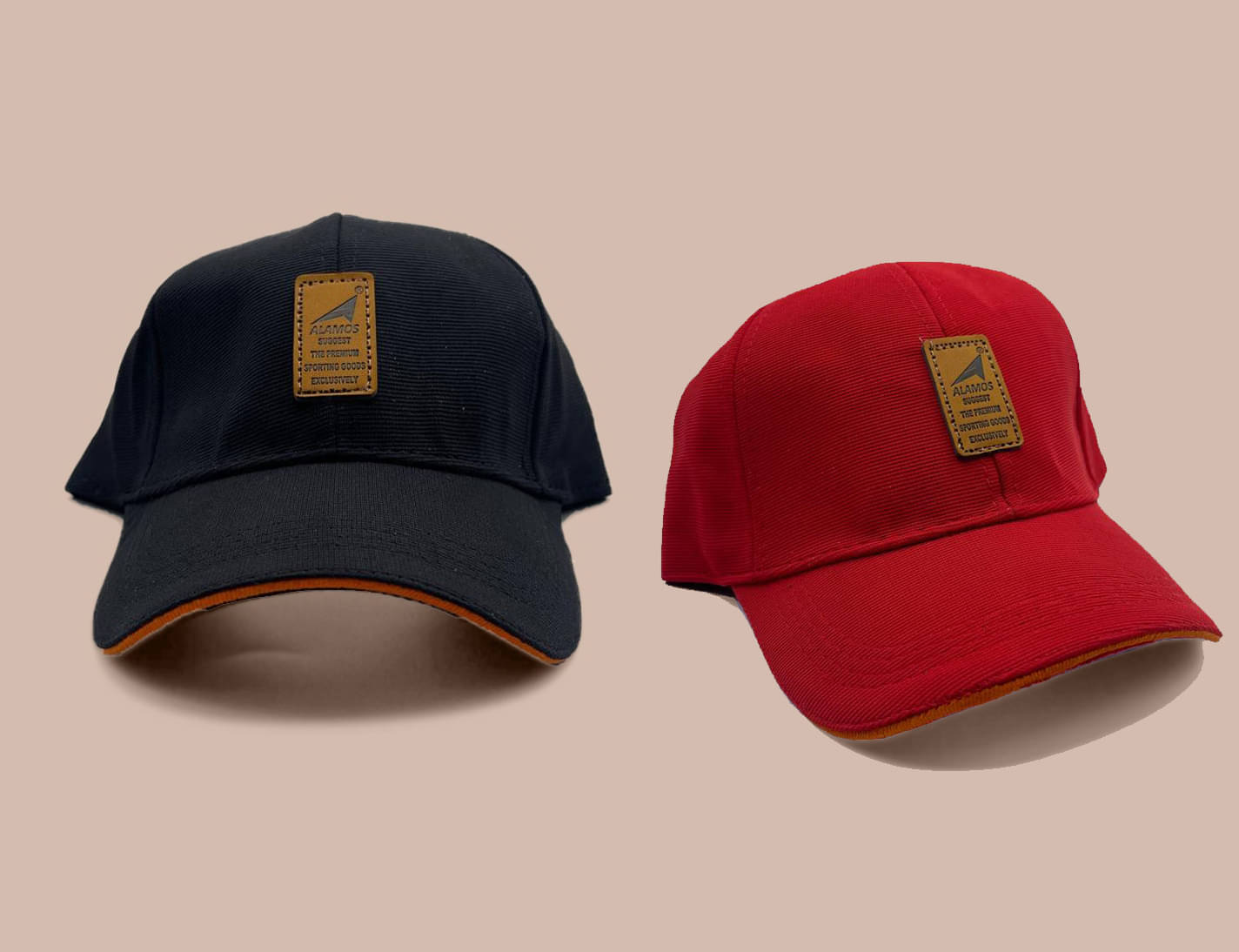 Alamos Pack of 2 Cotton Blend Men's Cap ( Red ) Alamos Pack of 2 Cotton Blend Men's Cap ( Red )