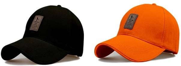 Alamos Pack of 2 cotton Men's Cap ( Black ) Alamos Pack of 2 cotton Men's Cap ( Black )