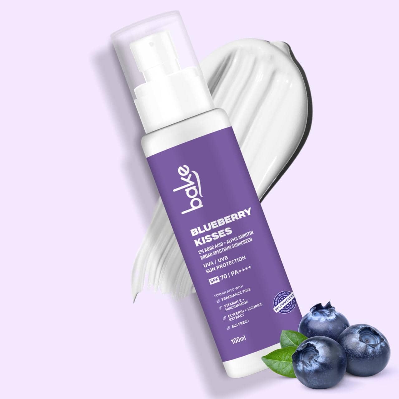 BAKE SPF 70 Sunscreen Cream For All Skin Type ( Pack of 1 )