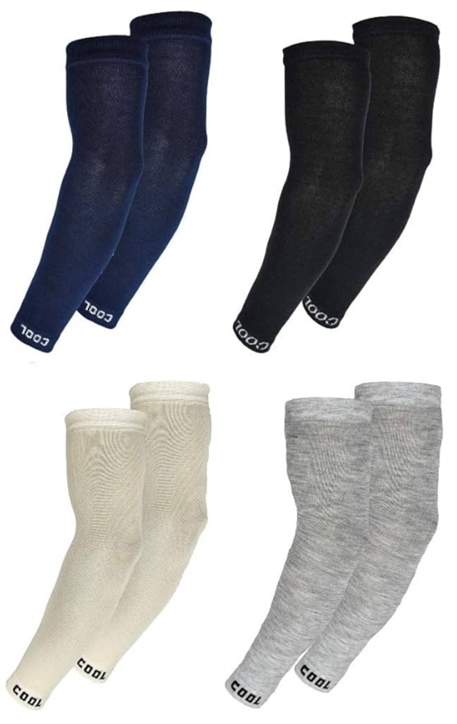     			Benicia Multicolor Solid Riding Sleeves ( Set of 4 )