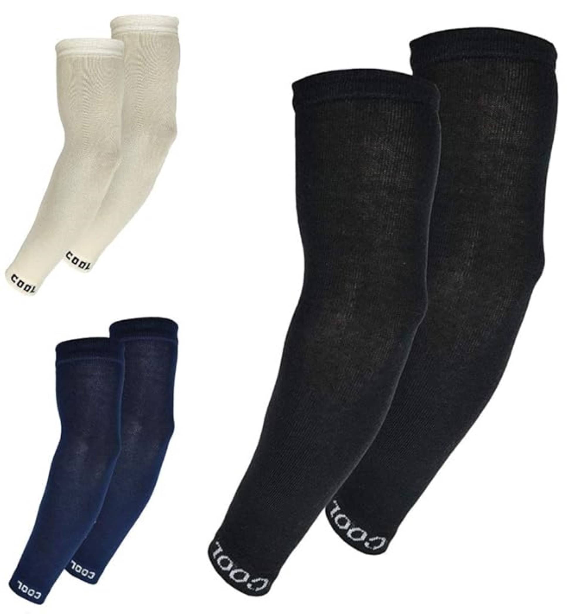     			Benicia Multicolor Solid Riding Sleeves ( Set of 3 )