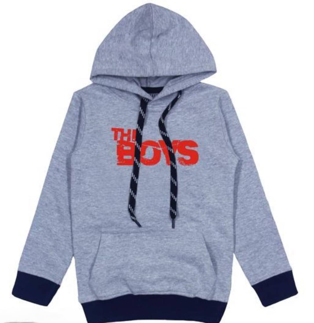     			COOLTEES4U Pack of 1 Boys Fleece Sweater ( Grey Melange )