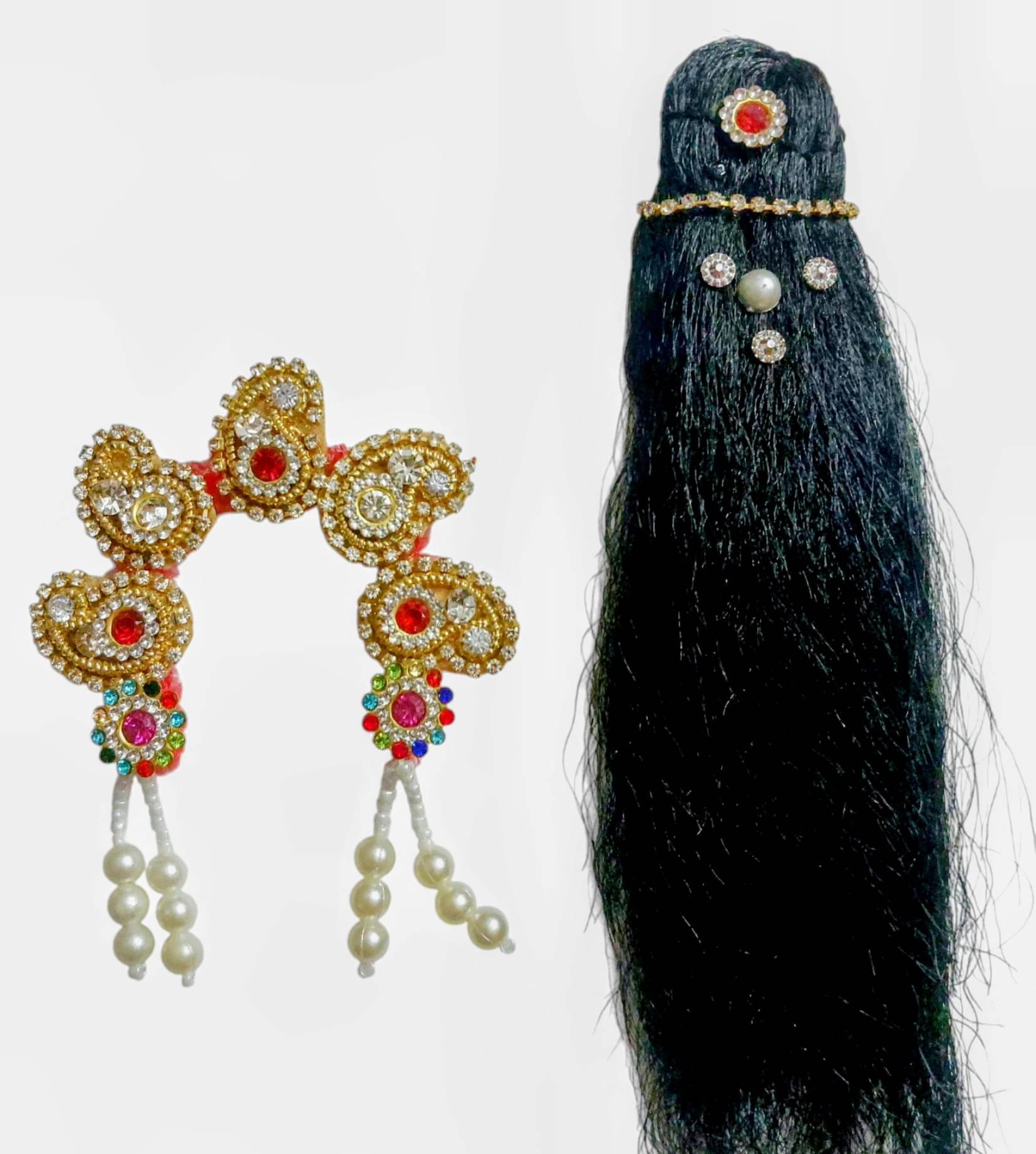     			Cherry Tree Durga Mata Multicolor Crystal Jewellery ( Pack of 1 )
