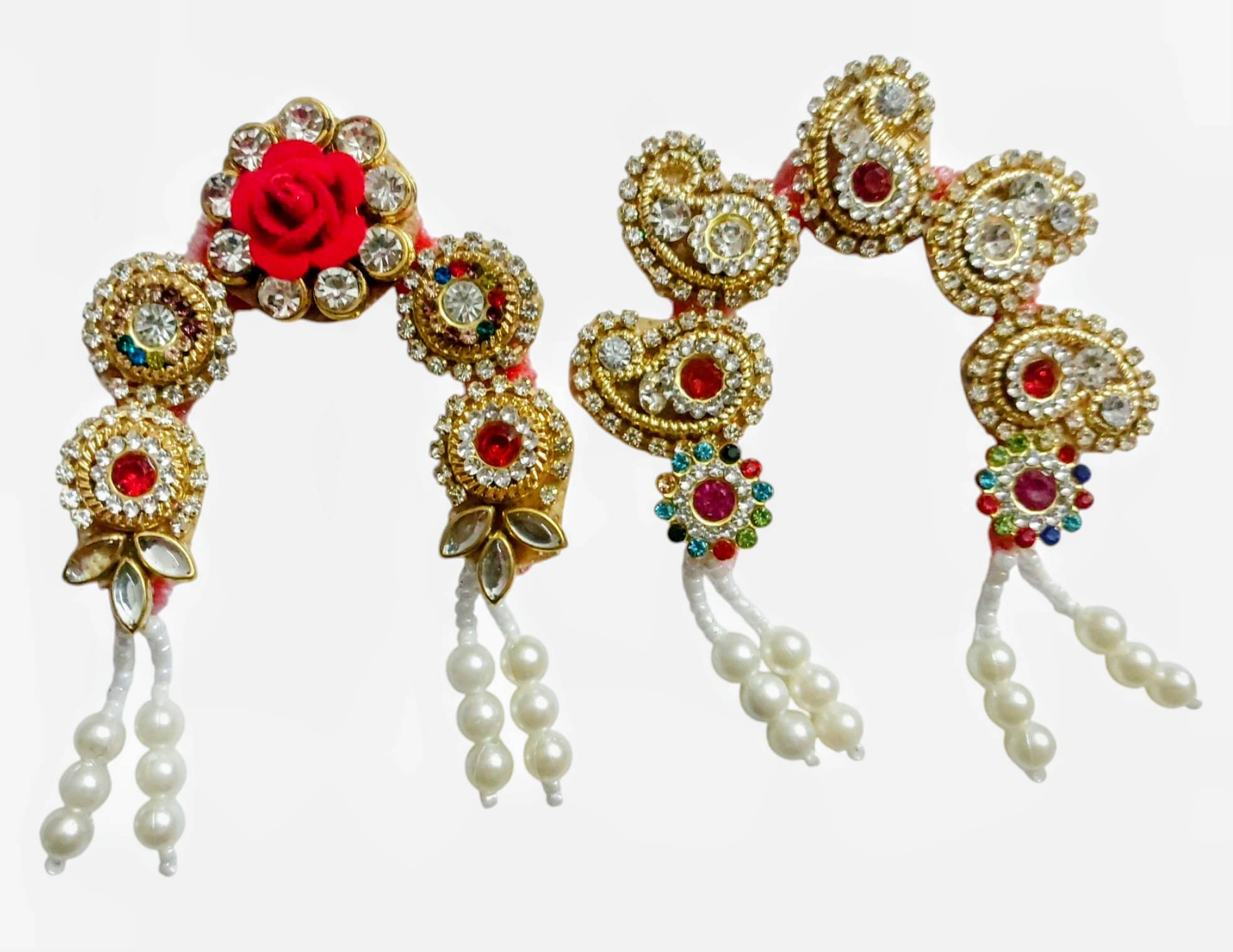 Cherry Tree Radha Krisha Multicolor Crystal Jewellery ( Pack of 1 ) Cherry Tree Radha Krisha Multicolor Crystal Jewellery ( Pack of 1 )