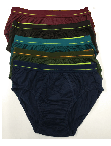 D1 DIFFERENT ONE Pack of 5 Cotton Briefs For Men's ( Multicolor ) D1 DIFFERENT ONE Pack of 5 Cotton Briefs For Men's ( Multicolor )