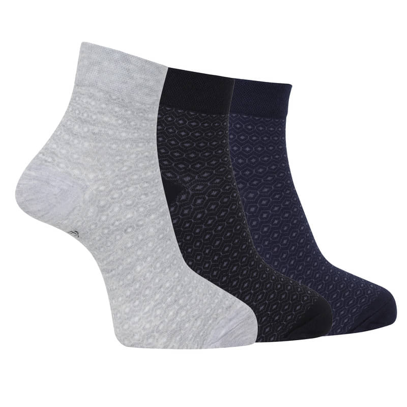 Dollar Pack of 3 Men's Woollen Ankle Length Socks ( Multicolor 10 ) Dollar Pack of 3 Men's Woollen Ankle Length Socks ( Multicolor 10 )