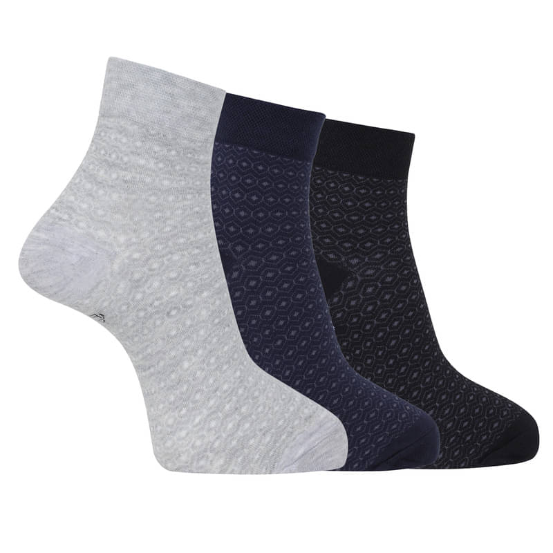 Dollar Pack of 3 Men's Woollen Ankle Length Socks ( Multicolor 10 ) Dollar Pack of 3 Men's Woollen Ankle Length Socks ( Multicolor 10 )