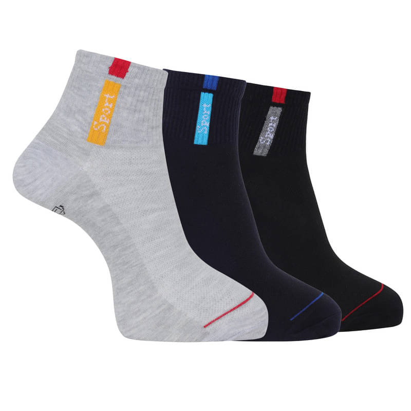 Dollar Pack of 3 Men's Woollen Ankle Length Socks ( Multicolor 10 ) Dollar Pack of 3 Men's Woollen Ankle Length Socks ( Multicolor 10 )