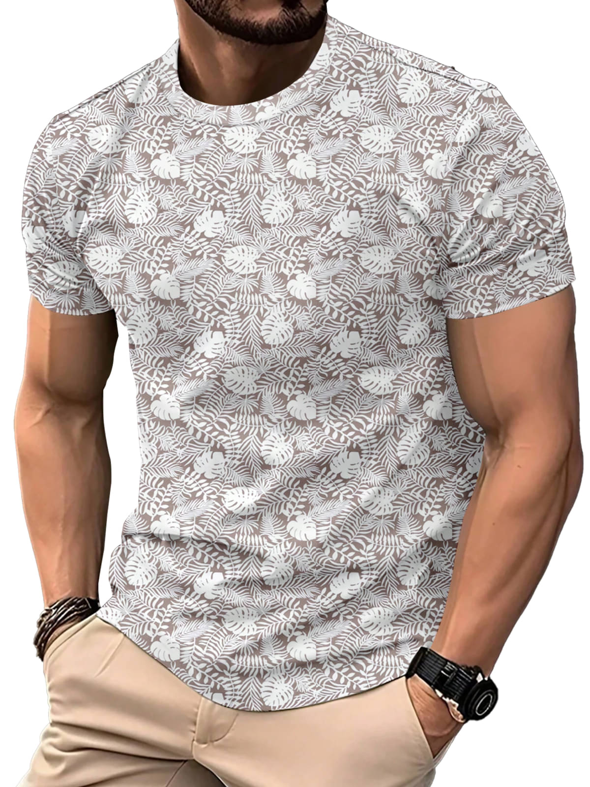 Eyebogler Cotton Blend Regular Fit Checks Half Sleeves Men's Mandarin Collar T-Shirt - Grey ( Pack of 1 ) Eyebogler Cotton Blend Regular Fit Checks Half Sleeves Men's Mandarin Collar T-Shirt - Grey ( Pack of 1 )
