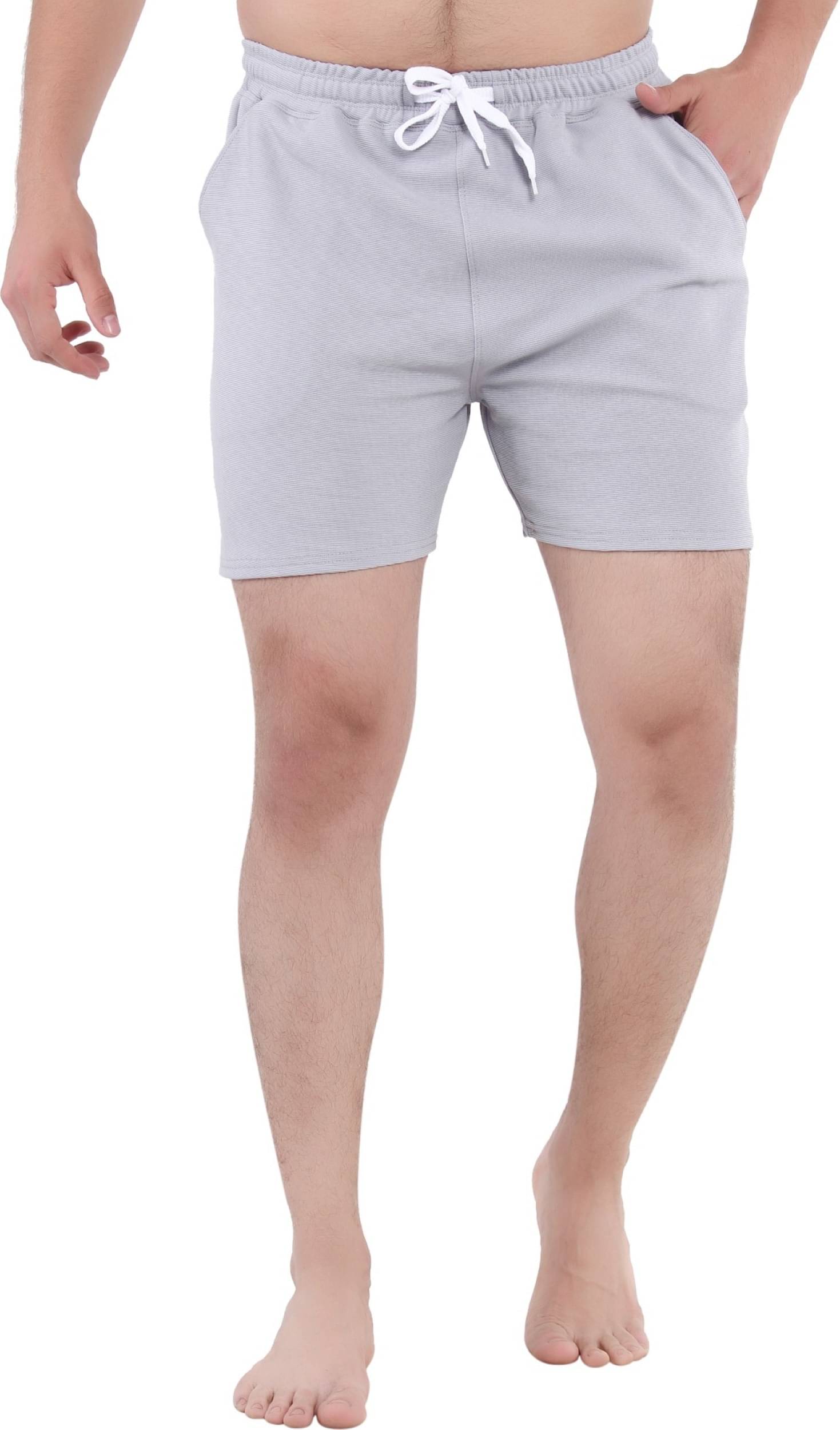     			GTwo Grey Cotton Blend Men's Shorts ( Pack of 1 )