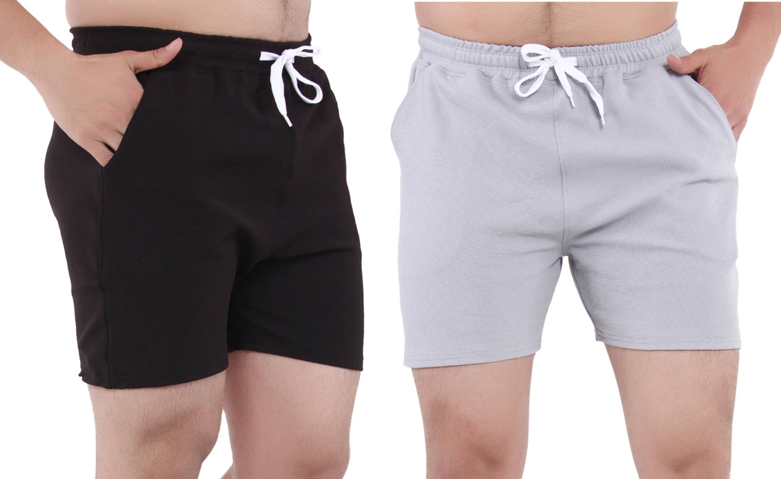 GTwo Multi Cotton Blend Men's Shorts ( Pack of 2 ) - Shorts | Buy online on ZillyBuy