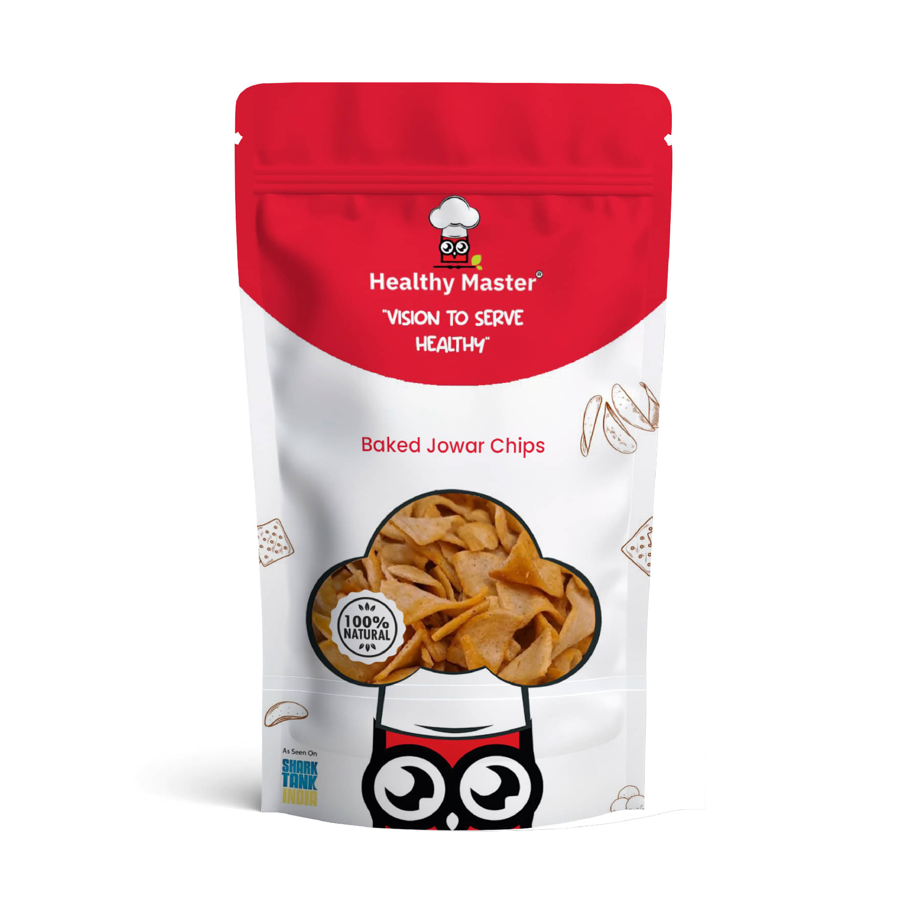 Healthy Master Baked Jowar Chips High In Fiber 100gm (Pack of 2) Healthy Master Baked Jowar Chips High In Fiber 100gm (Pack of 2)