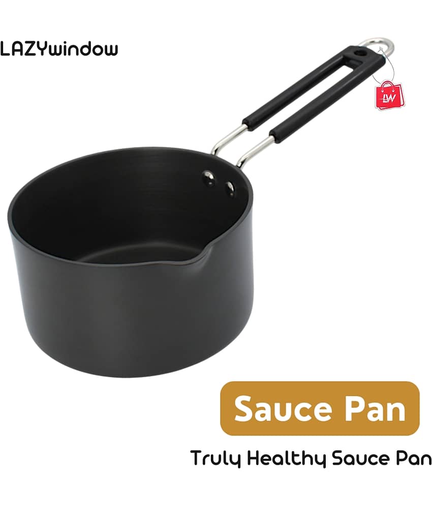 Prestige Platina Non-Stick Stainless Steel Sauce Pan 14 cm 1000 mL