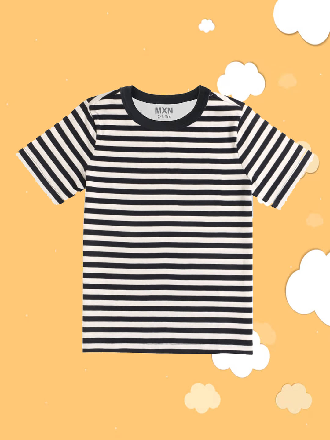     			Nyker Pack of 1 Boys Cotton Blend T-Shirt ( Black )