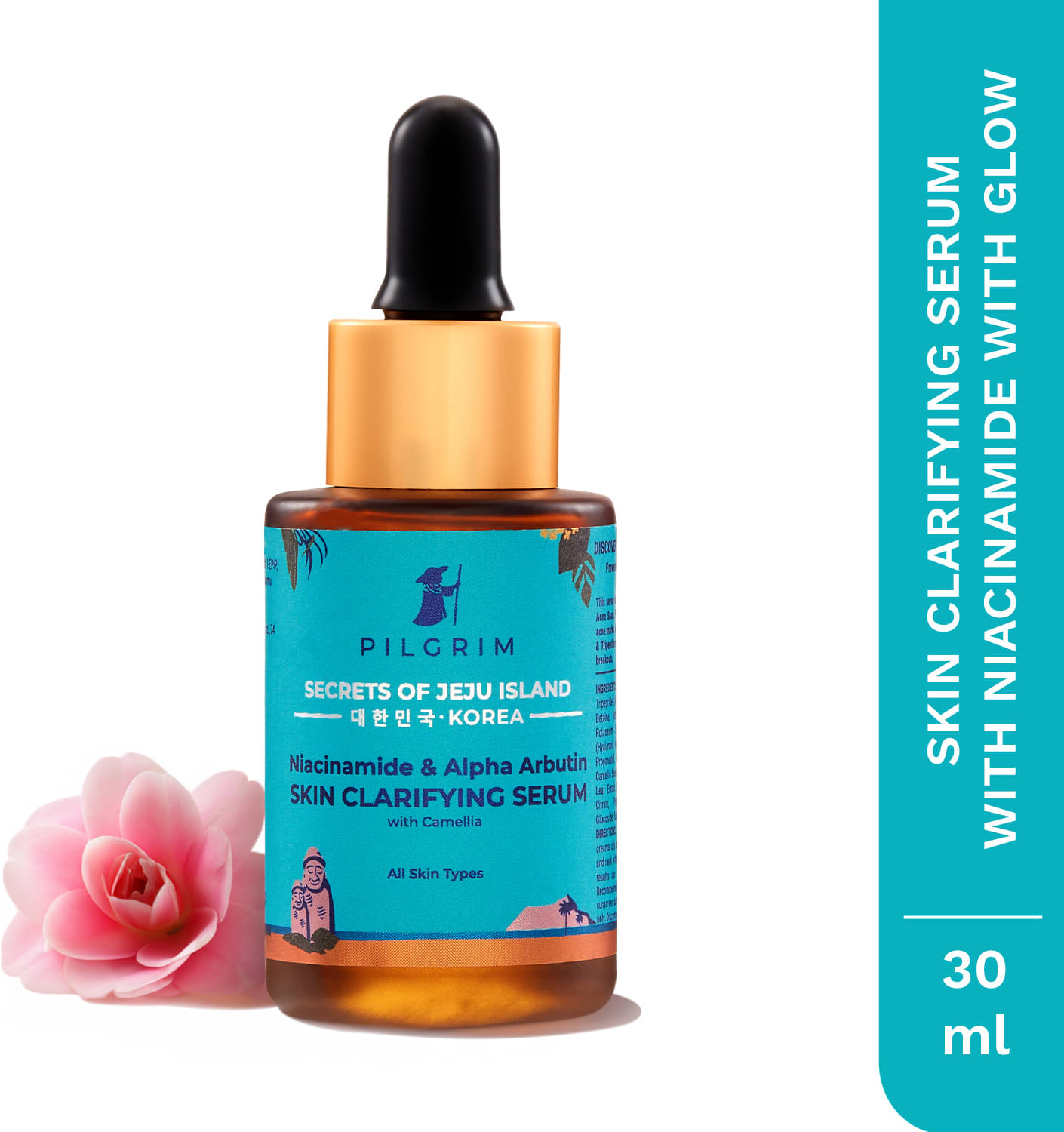     			Pilgrim Niacinamide & Alpha Arbutin Skin Clarifying Serum Face Serum,For All Skin Type,30 Ml (pack Of 1)