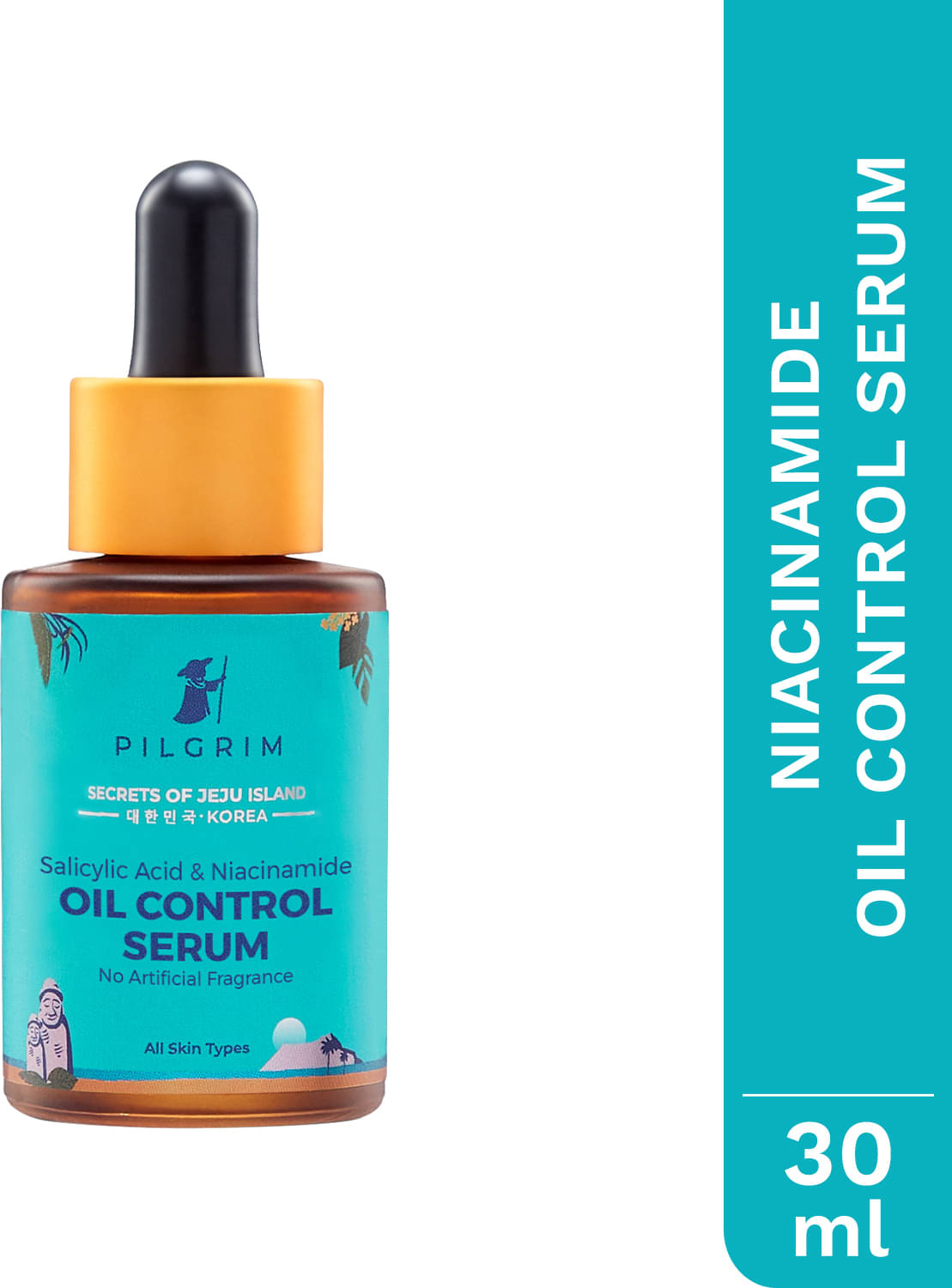     			Pilgrim Salicylic Acid & Niacinamide Oil Control Serum Face Serum,For All Skin Type,30 Ml (pack Of 1)