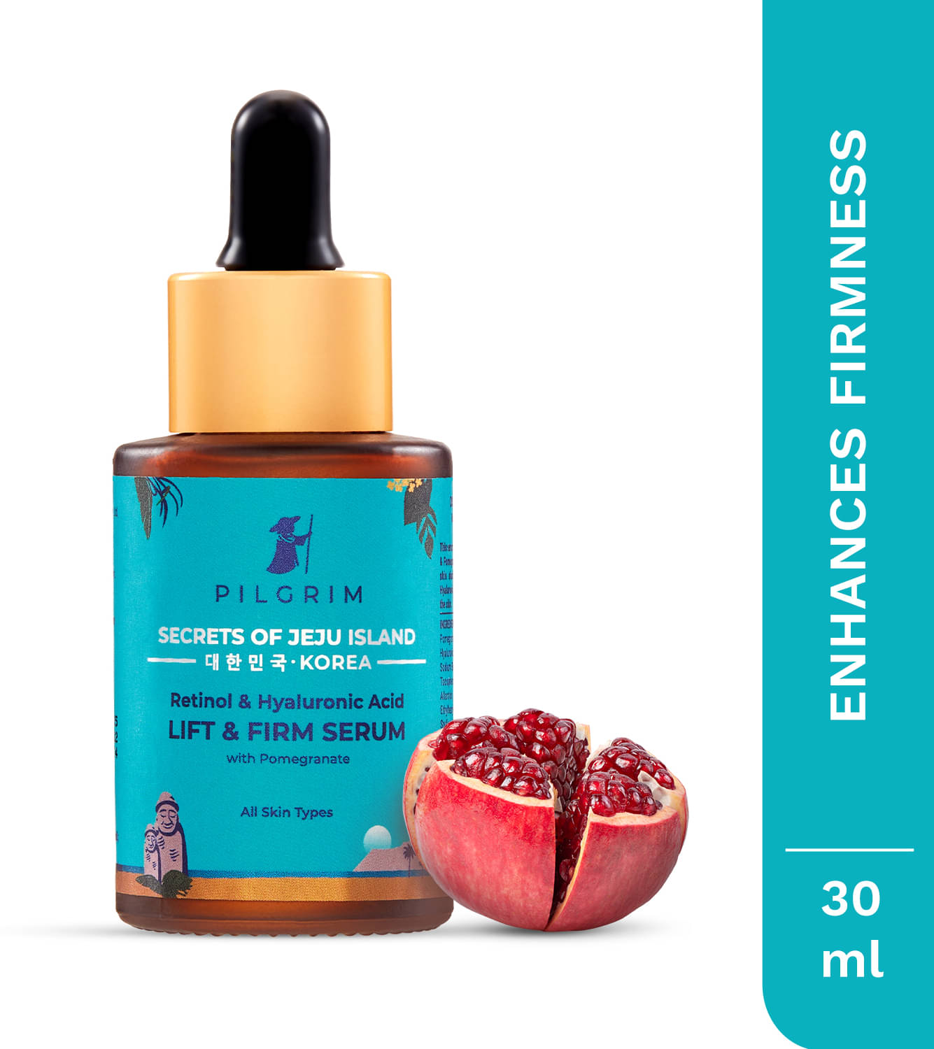Pilgrim Retinol & Hyaluronic Acid Lift & Firm Serum Face Serum,For All Skin Type,30 Ml (pack Of 1) Pilgrim Retinol & Hyaluronic Acid Lift & Firm Serum Face Serum,For All Skin Type,30 Ml (pack Of 1)