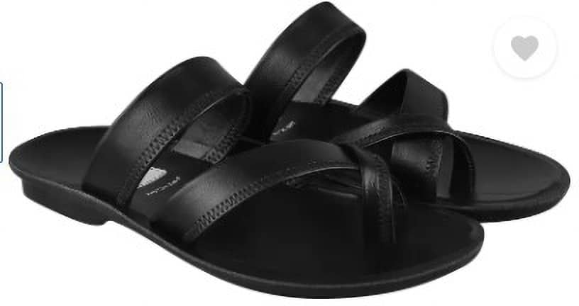 PUPINE Black Men's Thong Flip Flop