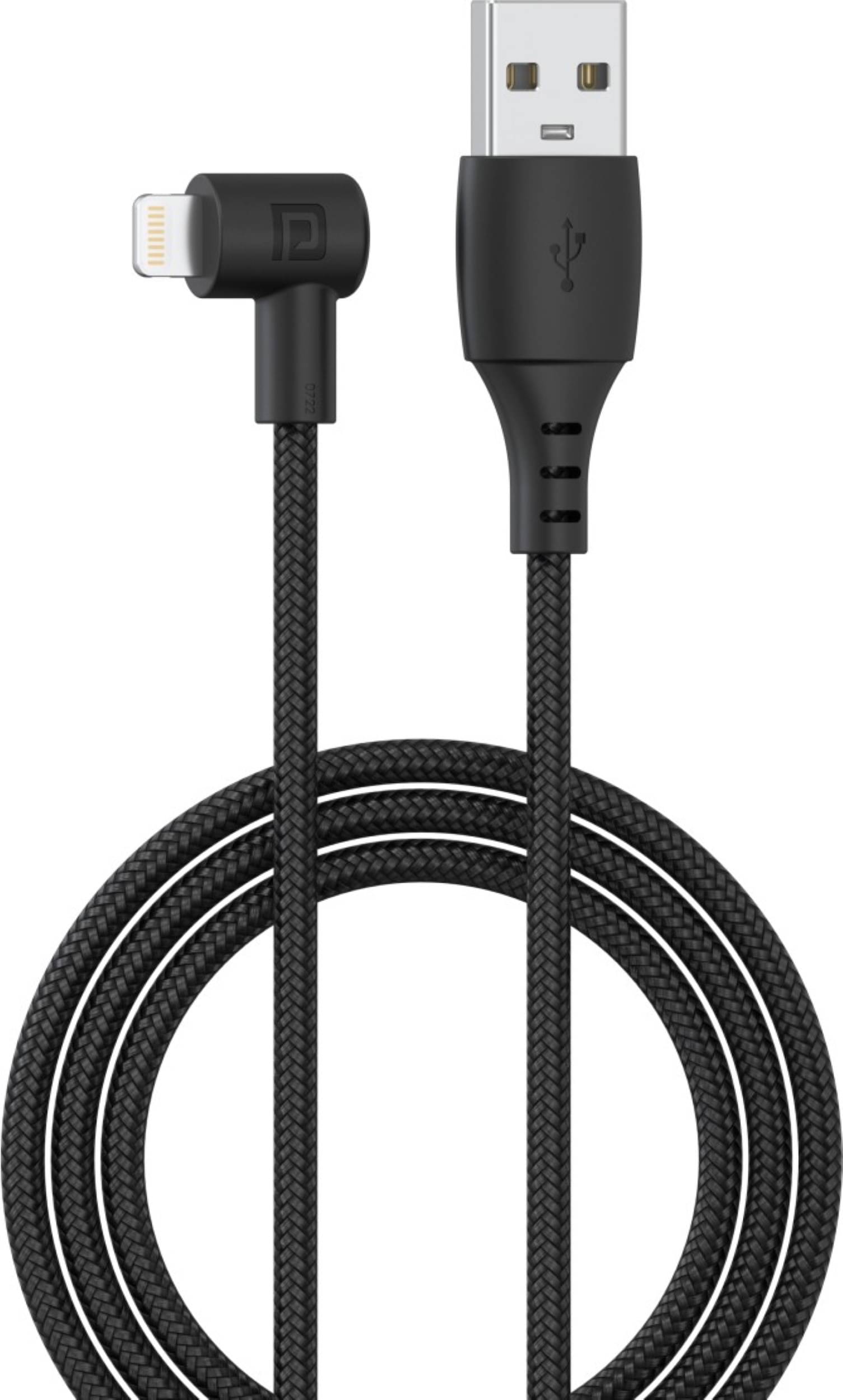     			Portronics Black 3A Lightning Cable 1.2 Meter