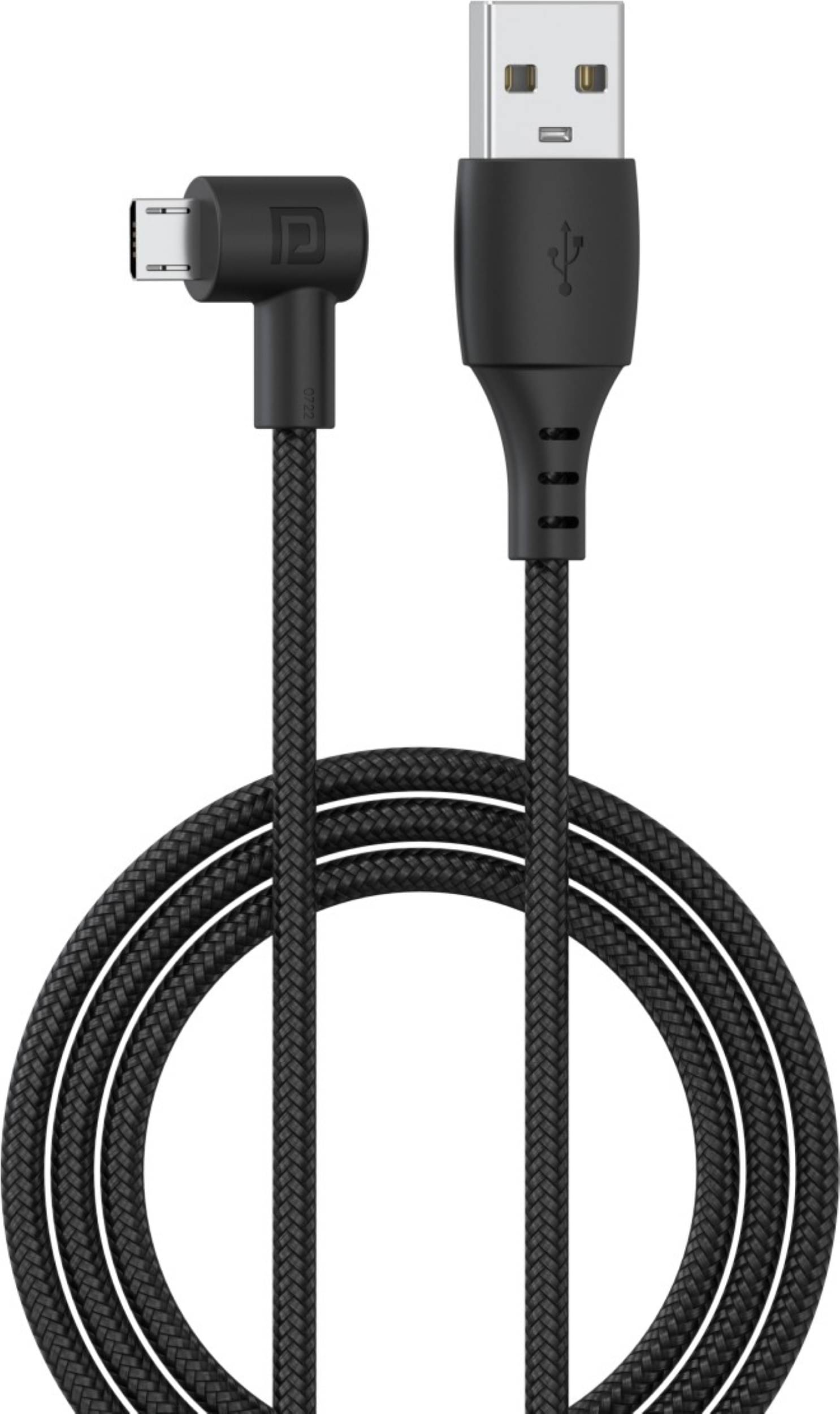     			Portronics Black 3A Micro USB Cable 1.2 Meter
