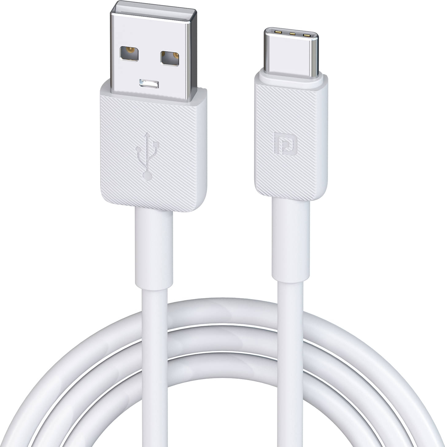 Portronics White 3A Type C Cable 1 Meter Portronics White 3A Type C Cable 1 Meter