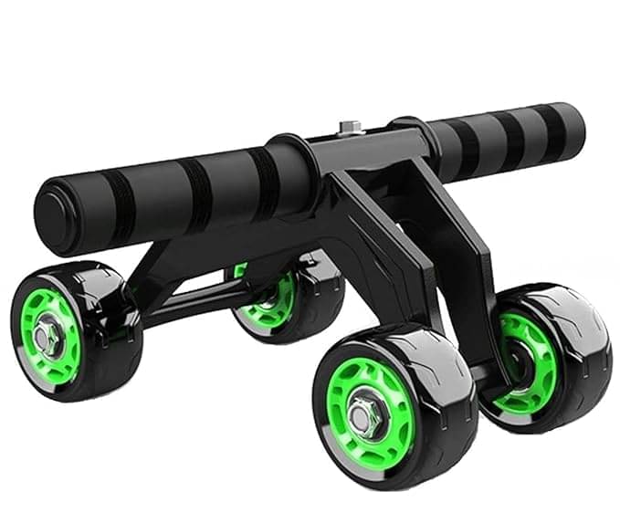     			Premium 4-Wheel Ab Roller – Durable, Non-Slip for Effective Core & Abdominal Workouts