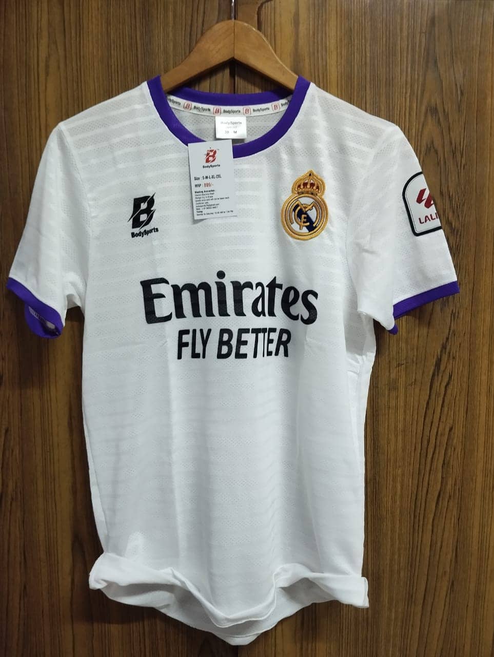 REAL MADRID WHITE JERSEY