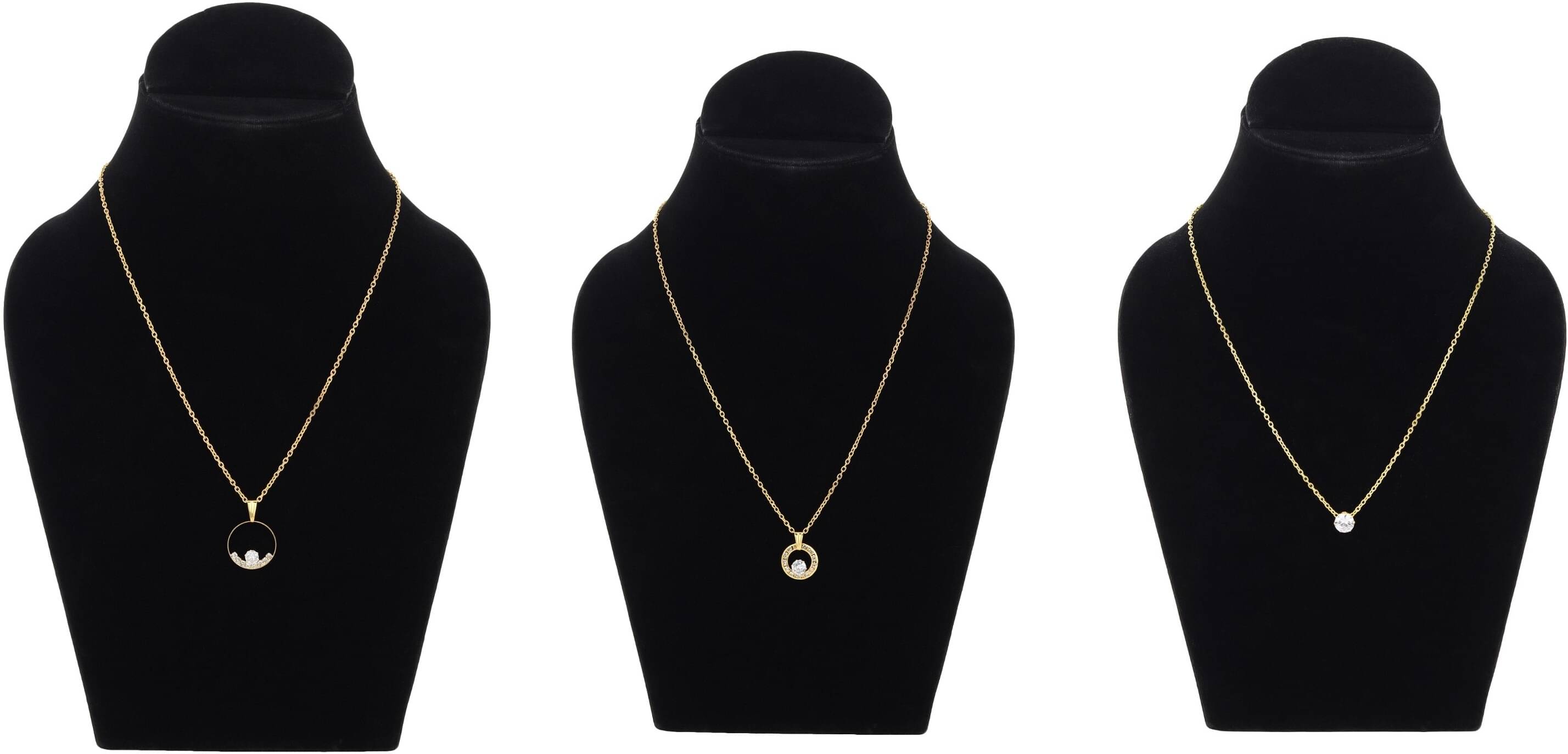 Rhosyn Gold Pendant set ( Pack of 3 )     			Rhosyn Gold Pendant set ( Pack of 3 )
