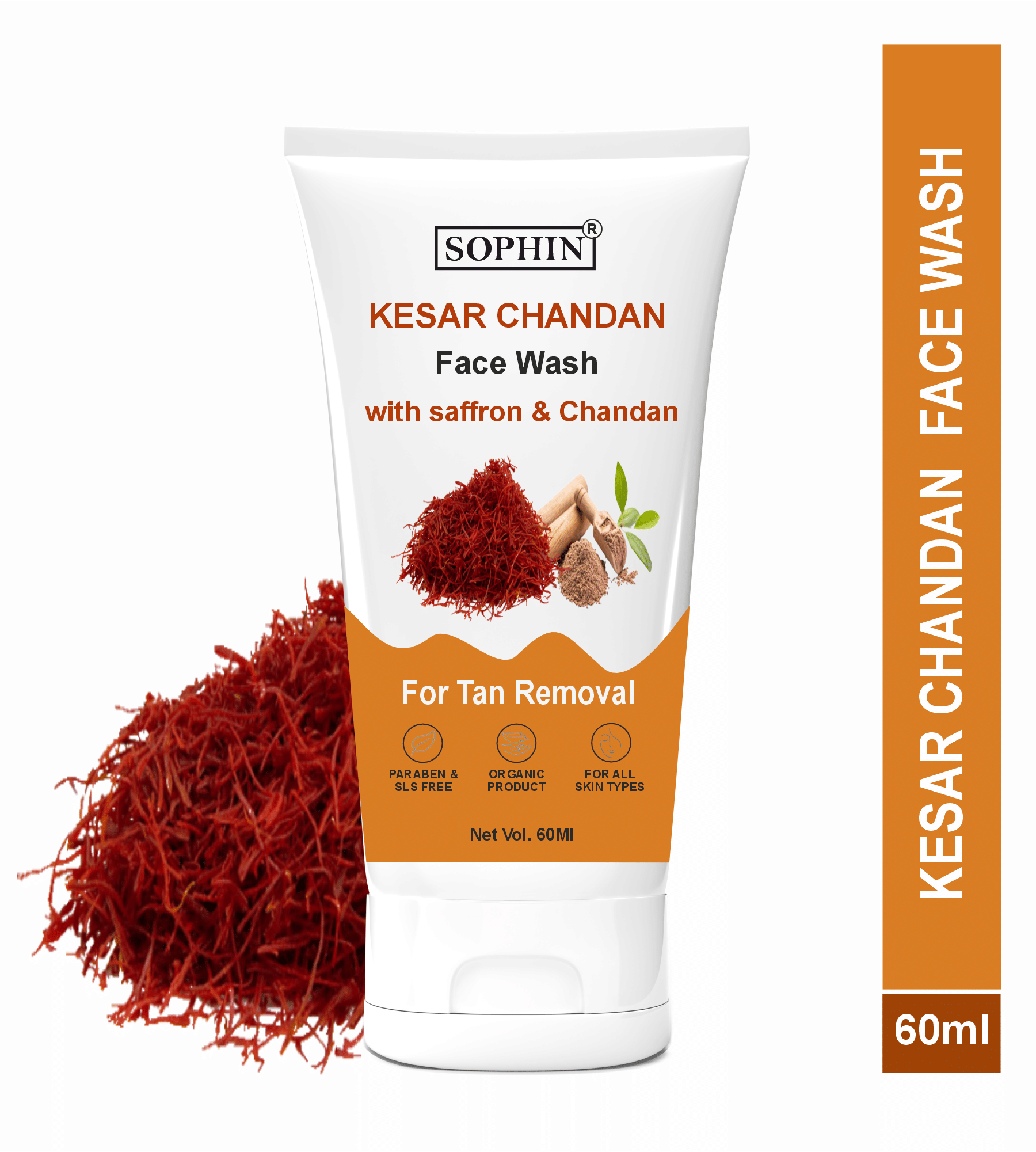     			SOPHIN - Refreshing Face Wash For All Skin Type ( Pack of 1 )