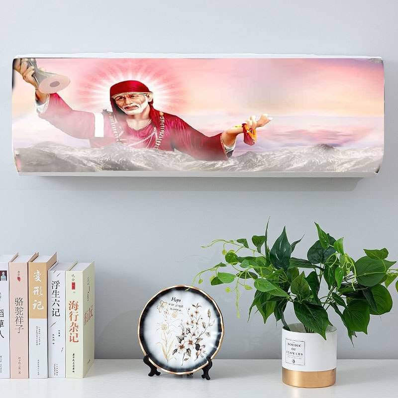 Sahaj Creation Single Poly-Cotton Pink AC Cover for 1.5 Ton Split AC Sahaj Creation Single Poly-Cotton Pink AC Cover for 1.5 Ton Split AC