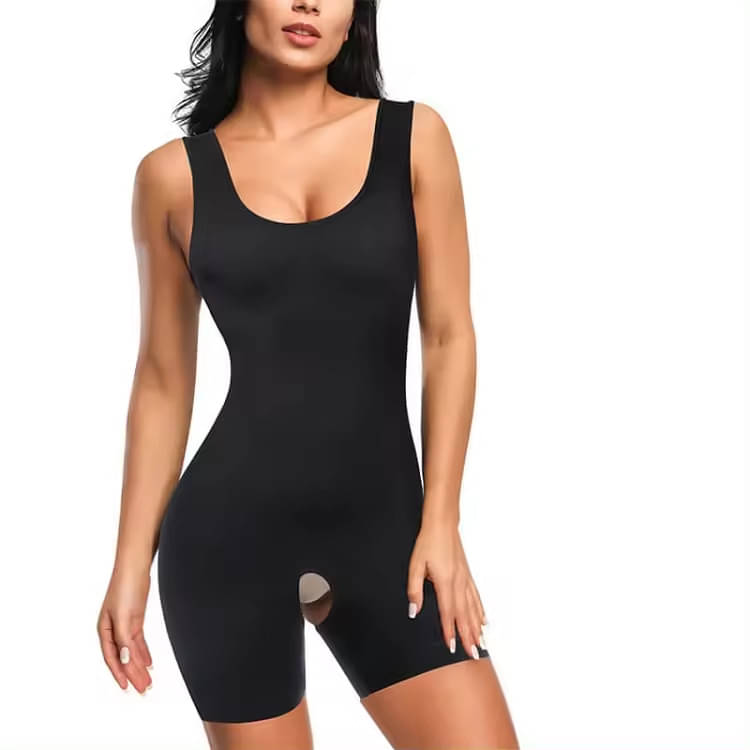 Shelony Pack of 1 Spandex Women's BodySuite ( Black ) Shelony Pack of 1 Spandex Women's BodySuite ( Black )