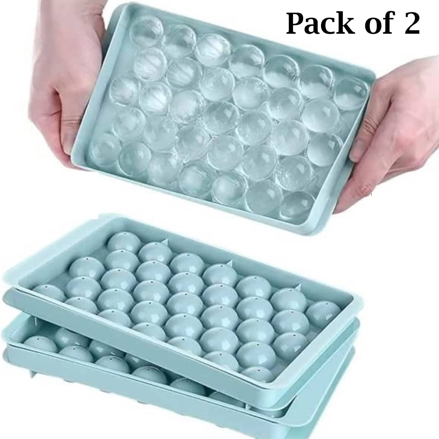     			Stysol Lolipop Ice Tray Navy Blue 3 Pcs