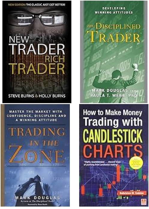 The Disciplined Trader + How to Make Money Trading with Candlestick Charts + Trading In The Zone + New Trader Rich Trader The Disciplined Trader + How to Make Money Trading with Candlestick Charts + Trading In The Zone + New Trader Rich Trader