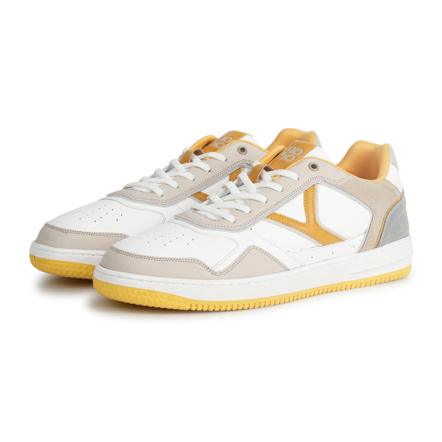     			Yoho Colored Sneaker Suede Yellow Men's Sneakers