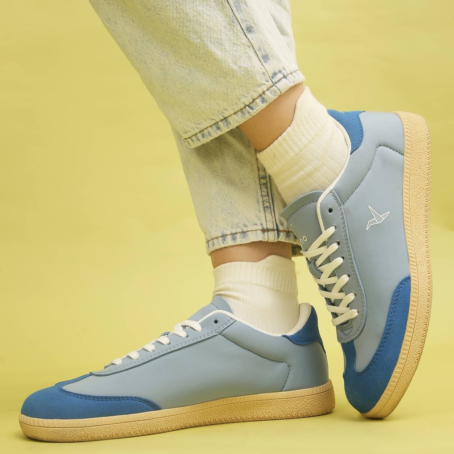     			Yoho Light Blue Women's Sneakers