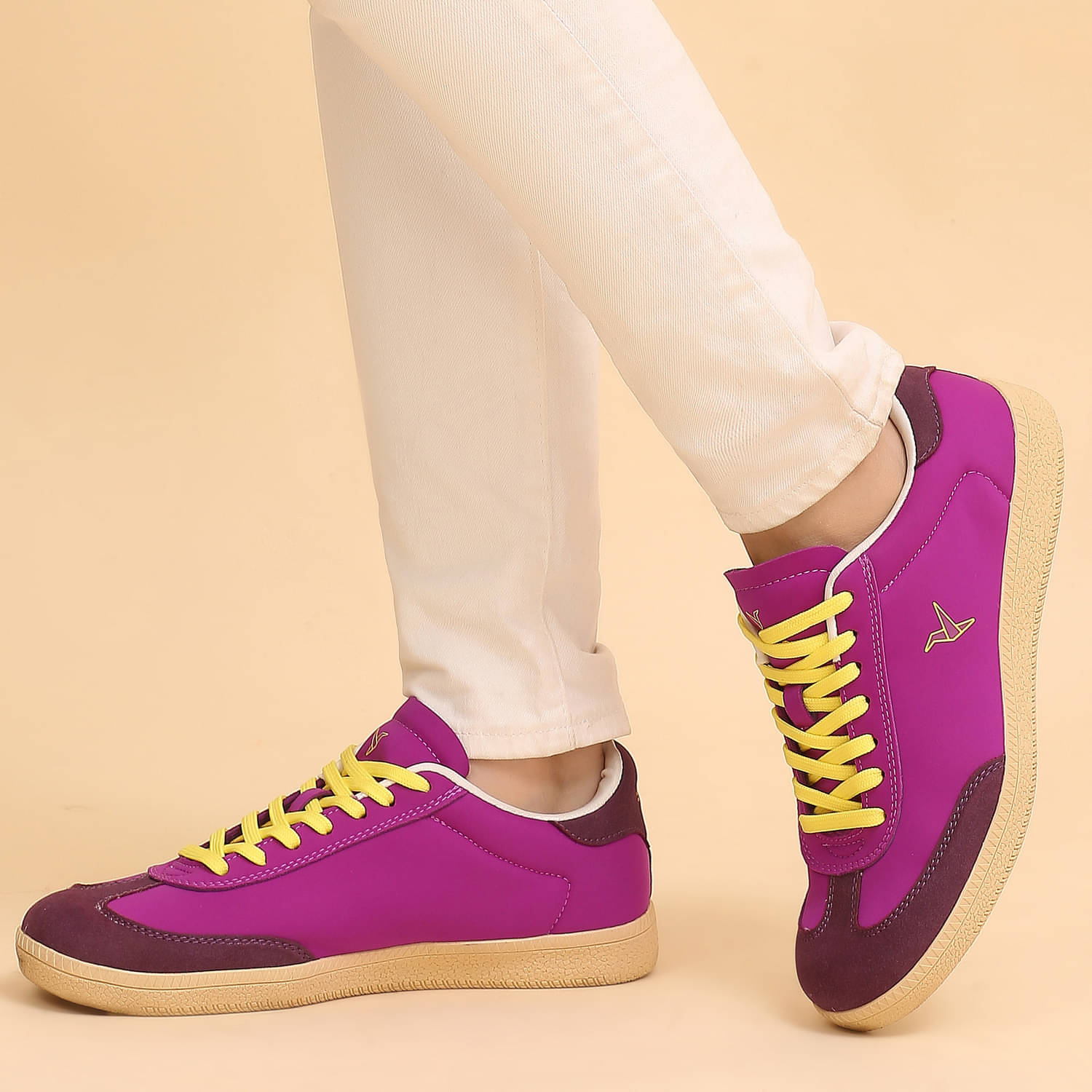     			Yoho Purple Women's Sneakers