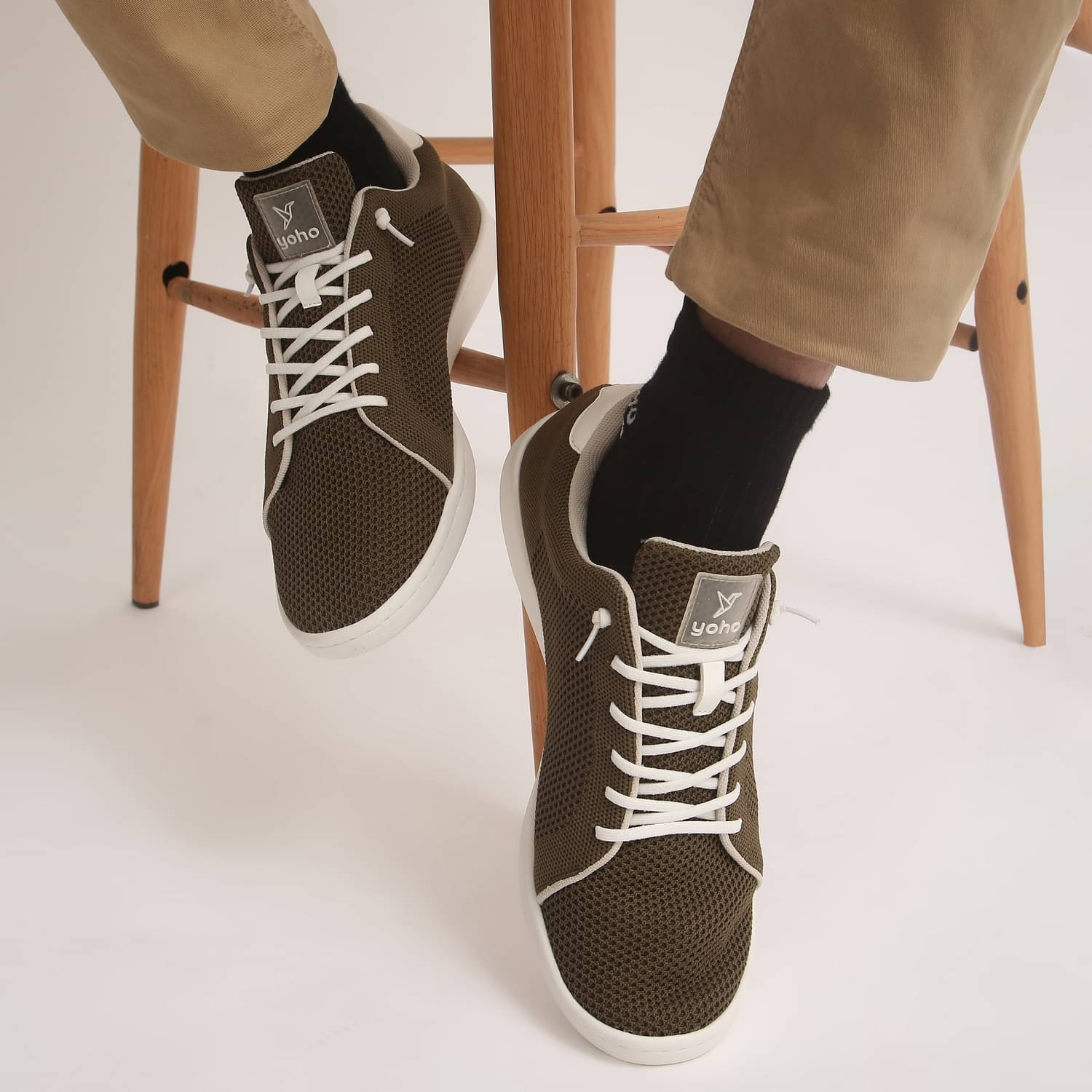     			Yoho Wind Olive Men's Sneakers