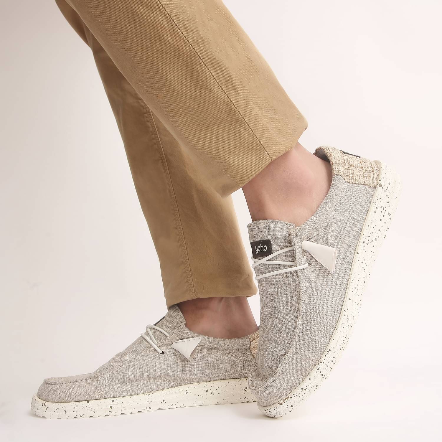     			Yoho YWSMC22M Beige Men's Sneakers