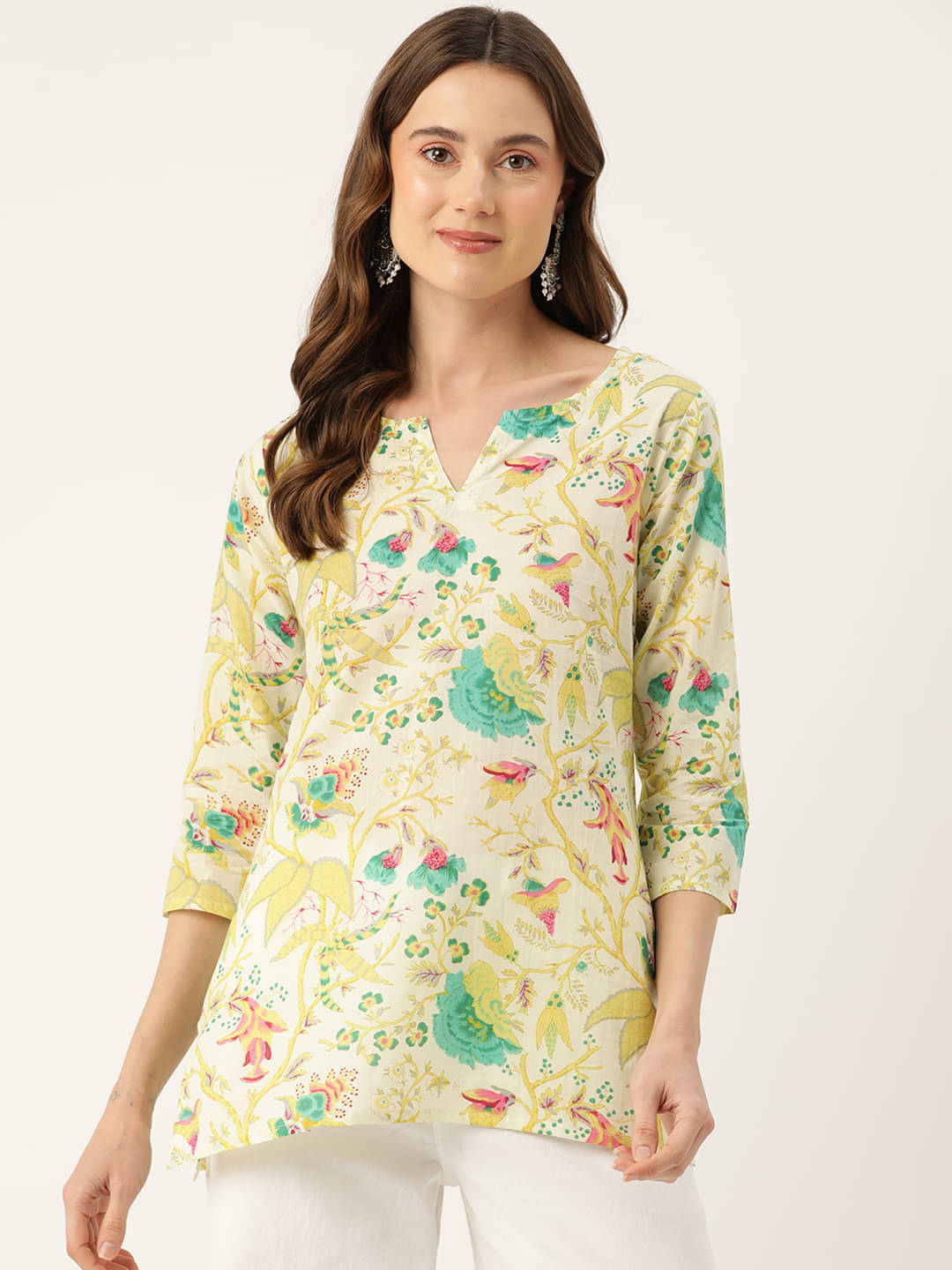     			Cotton Short Kurti For Women (Pack of 1)
