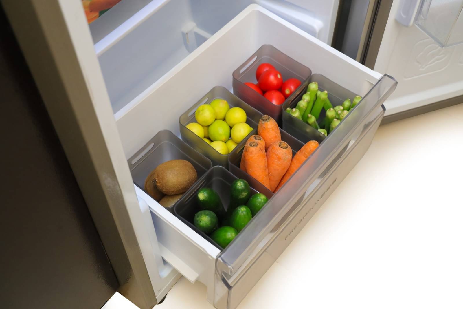     			omortex Plastic Black Multi-Purpose Container ( Set of 6 )