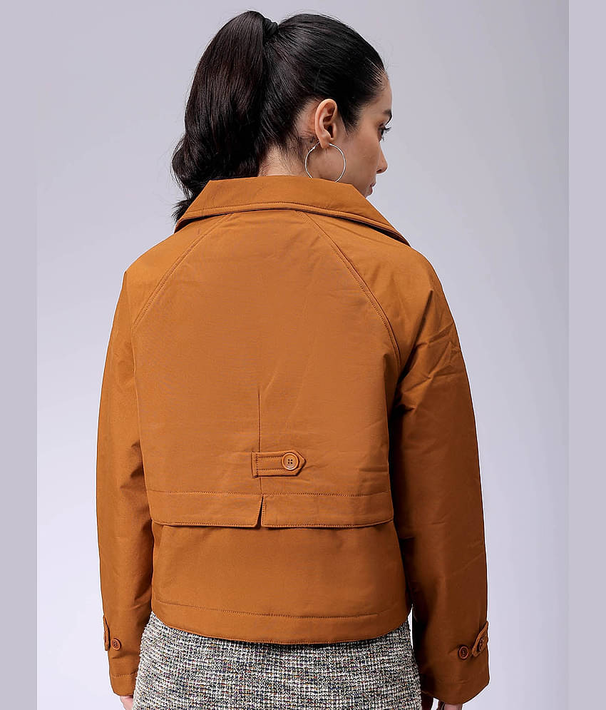 Freehand - Polyester Brown Trench Coats Pack of 1