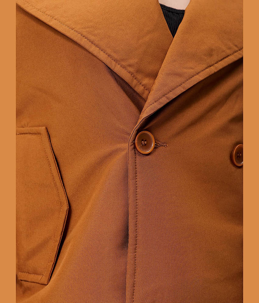 Freehand - Polyester Brown Trench Coats Pack of 1