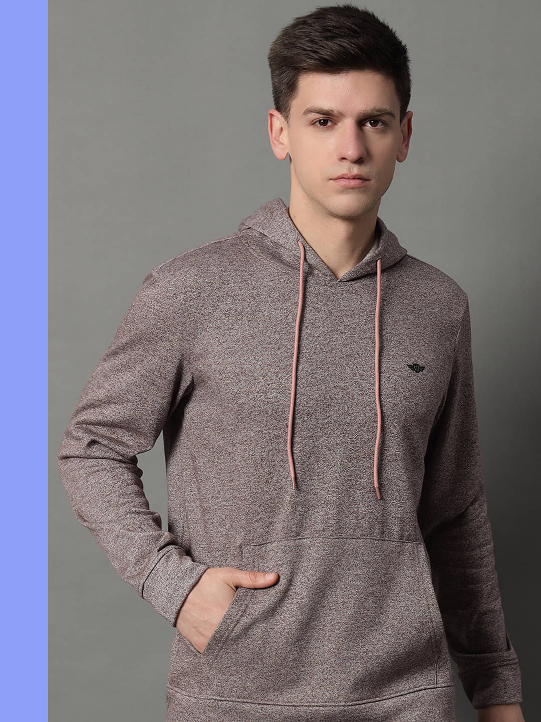 GET GOLF Cotton Blend Hooded Men's Sweatshirt - Brown ( Pack of 1 ) GET GOLF Cotton Blend Hooded Men's Sweatshirt - Brown ( Pack of 1 )