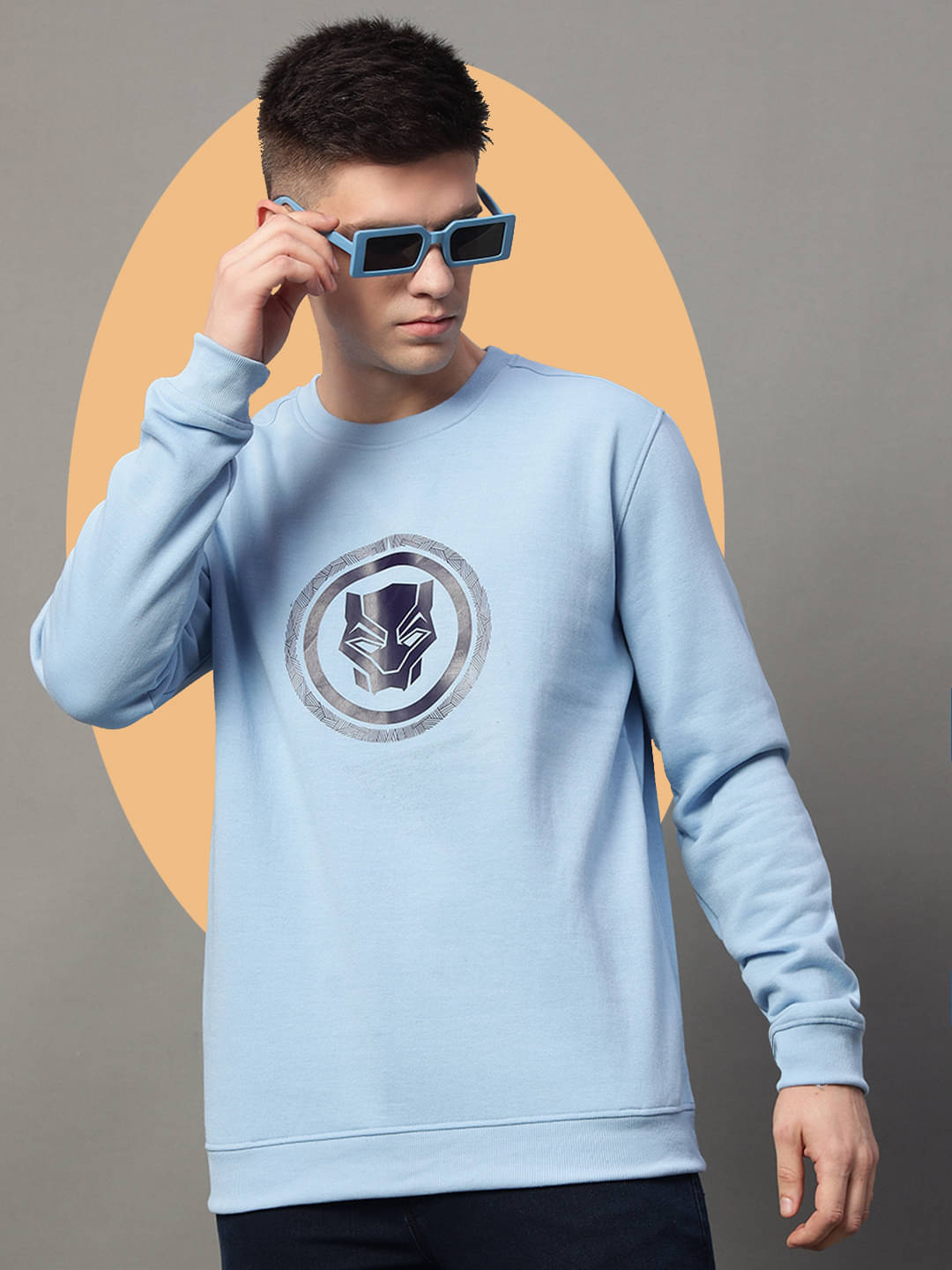 GET GOLF Cotton Blend Round Neck Men's Sweatshirt - Turquoise ( Pack of 1 ) GET GOLF Cotton Blend Round Neck Men's Sweatshirt - Turquoise ( Pack of 1 )