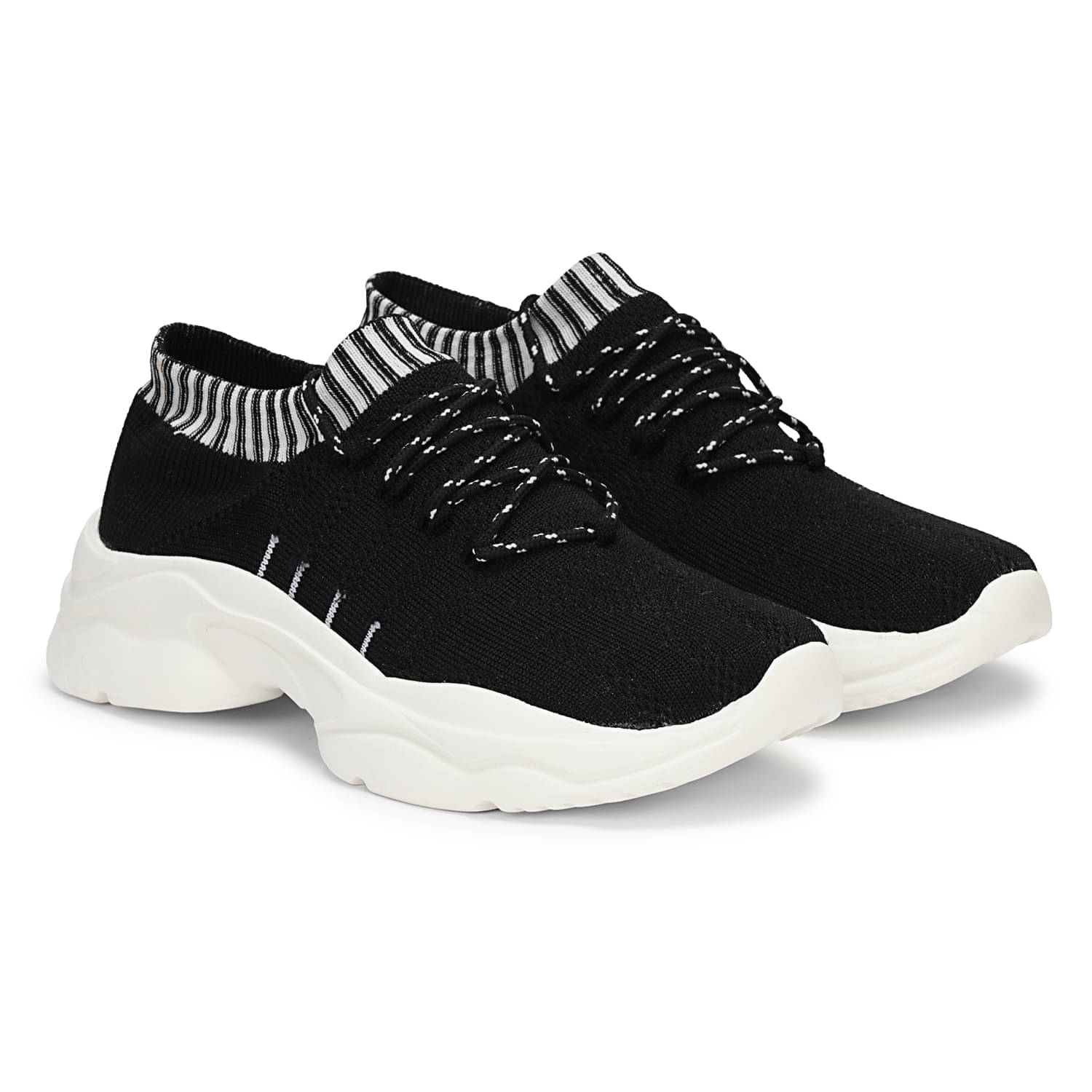     			Kraasa - Black Women's Running Shoes